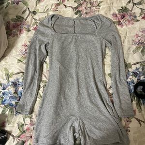 xxs grey romper